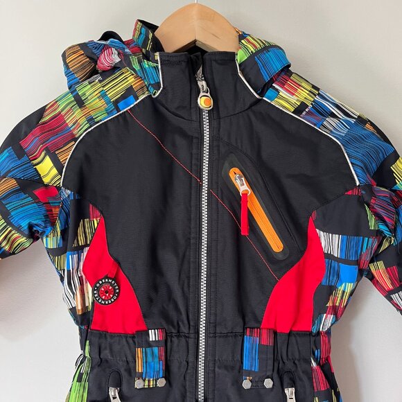 Obermeyer Snowsuit Youth Size 3 I-Grow Adjustable One Piece Ski Board Retro - Picture 2 of 16